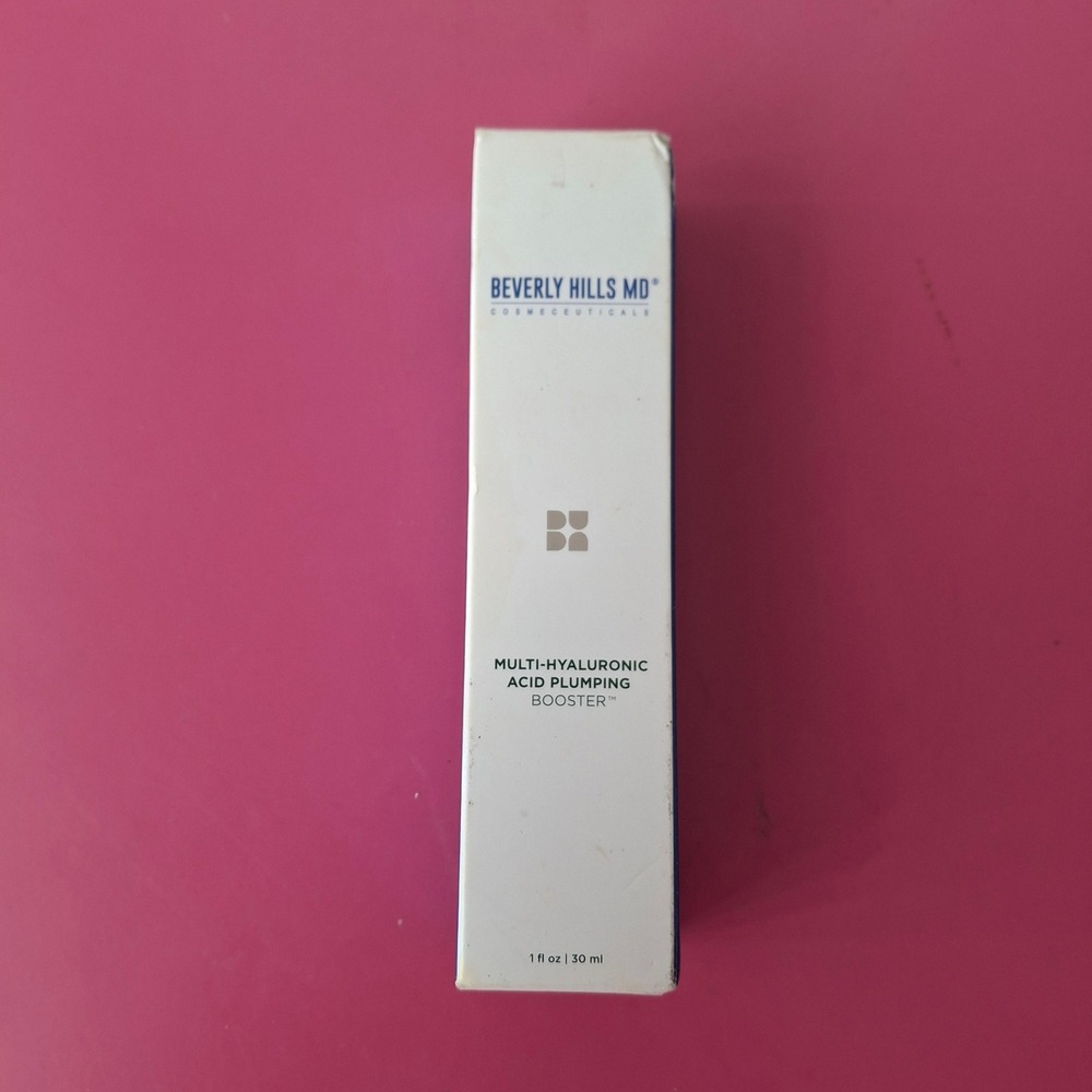 Beverly Hills MD‎ Multi-Hyaluronic Acid Plumping Booster 1 oz Serum New Sealed - Picture 2 of 7